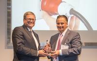 The award was presented to Rainer Krauss, Vice President & General Sales Director for Kurtz Ersa.